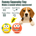 3 crazy squeaky balls for your furry friend with fun designs - Fenidog