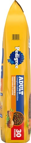 Pedigree Complete Nutrition Adult Dry Dog Food, Roasted Chicken & Vegetable Flavor, 30 lb. Bag