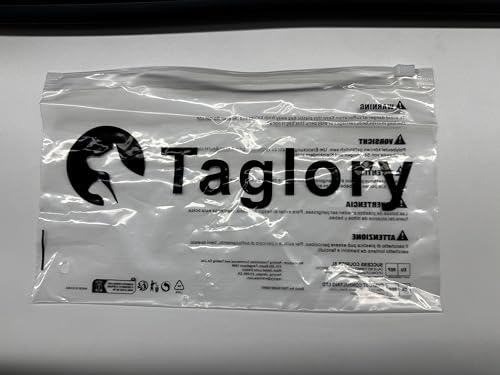 Taglory Rope Dog Leash 6 FT with Comfortable Padded Handle, Highly Reflective Threads Leash for Medium Large Dogs, 1/2 inch, Black