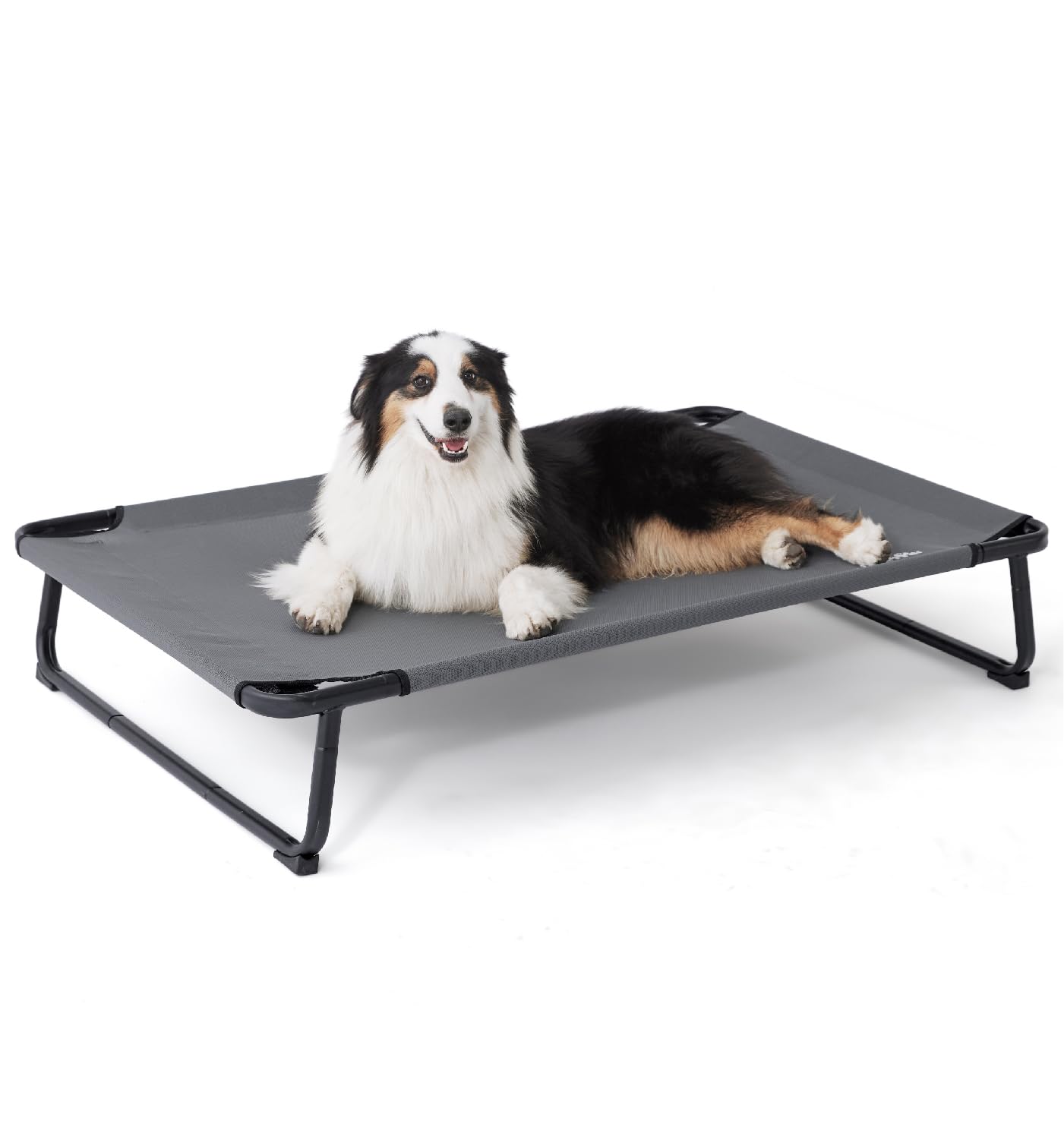 Made4Pets Dog Bed – Large 42”x28” – Elevated & Cooling Chew-Resistant · Washable Mesh · Indoor/Outdoor Use