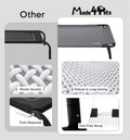 Made4Pets Dog Bed – Large 42”x28” – Elevated & Cooling Chew-Resistant · Washable Mesh · Indoor/Outdoor Use