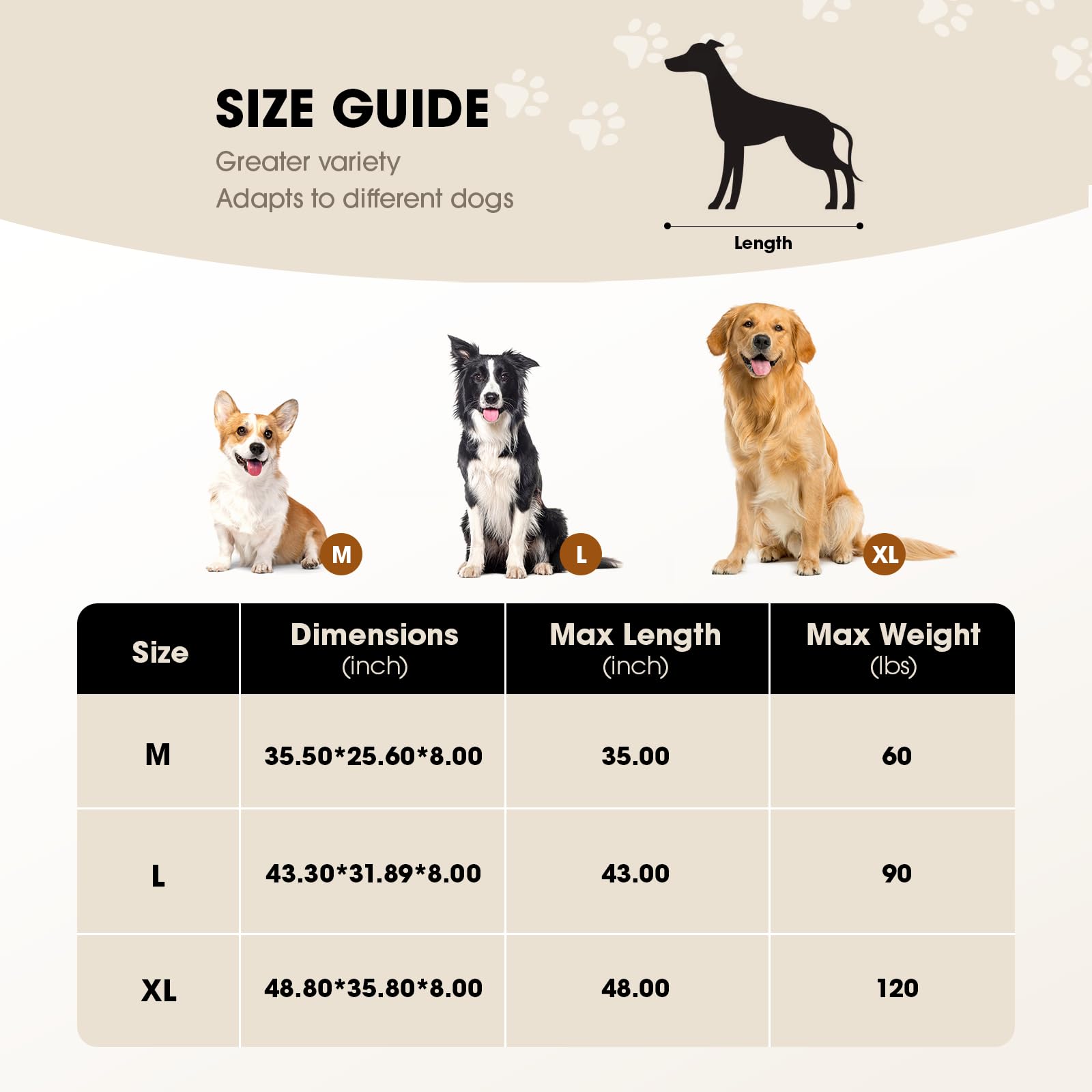 Czpalo Dog Bed – Large – Elevated Cooling Cot Breathable Mesh · Washable · Indoor/Outdoor Use