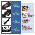 Monstoyo Martingale Dog Collar – Reflective No-Pull Training Collar with Buckle (Black, M)