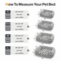 JOEJOY Orthopedic Dog Bed – Medium, Soft Plush, Non-Slip, Modern Style, Grey (30”)