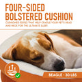 OhGeni Dog Bed – Large 35” – Orthopedic Foam Couch Soft Durable Fabric · Waterproof · Washable Cover