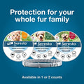 Seresto Large Dog Collar – 8-Month Flea & Tick Protection for Dogs Over 18 lbs