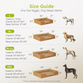 Deluxe Dog Crate Bed – 41”x27” – Plush & Waterproof Washable Cover · Anti-Slip Bottom · All Dog Sizes