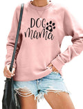 Dog Mom Sweatshirt – Cute Graphic Pullover for Women & Puppy Lovers