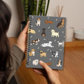 Dog Lover Journal – Cute Puppy Spiral Notebook for Women, Men & Students (5.5x8.3”)