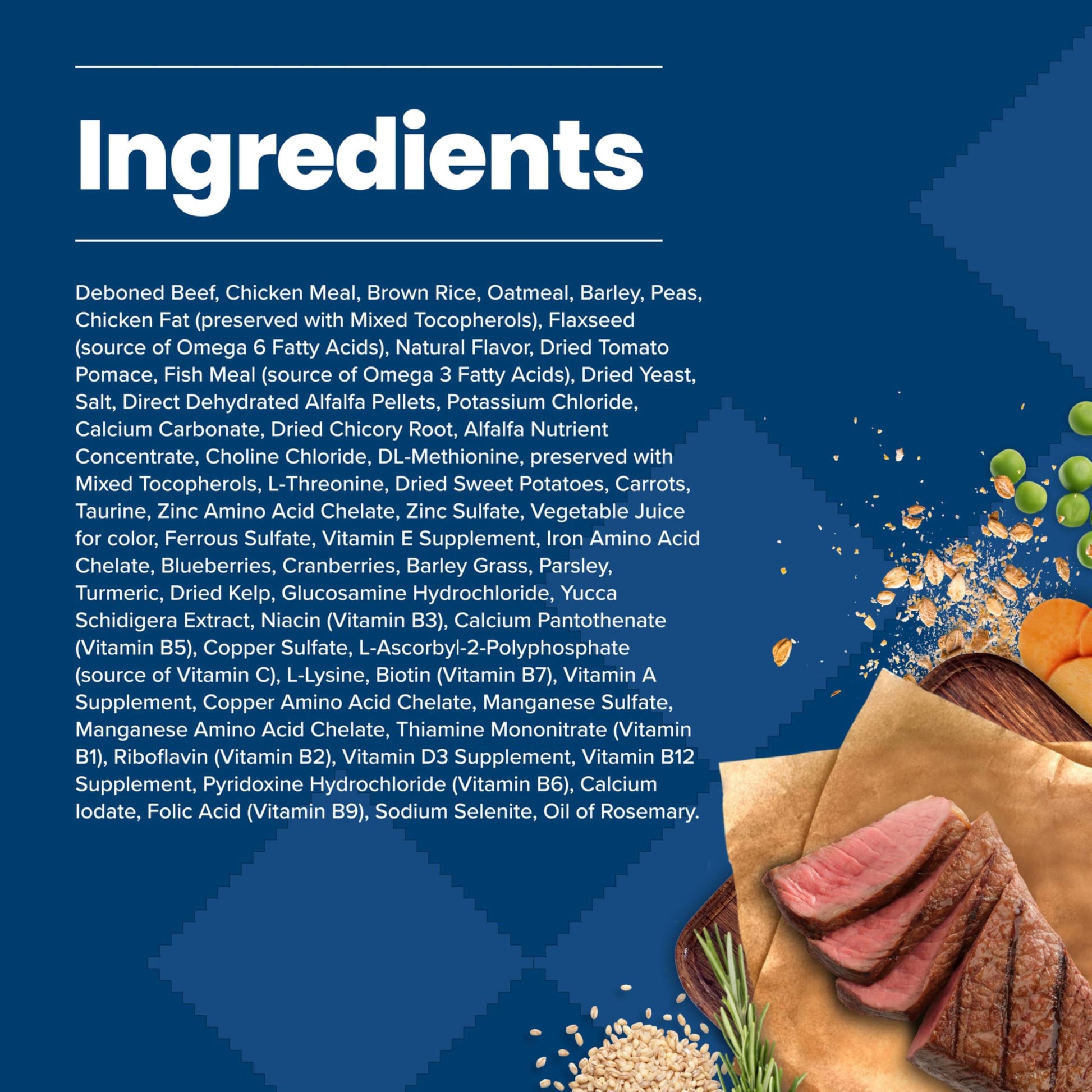 Blue Buffalo Dog Food – 5 lb – Beef & Brown Rice Supports Strong Muscles · Natural Ingredients