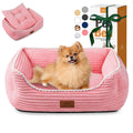 Zerbuger Orthopedic Dog Bed – Medium, Supportive, Washable, Non-Slip, Pink