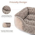 INVENHO Orthopedic Dog Bed – Medium, Soft, Washable, Non-Slip, Calming Design (25”)