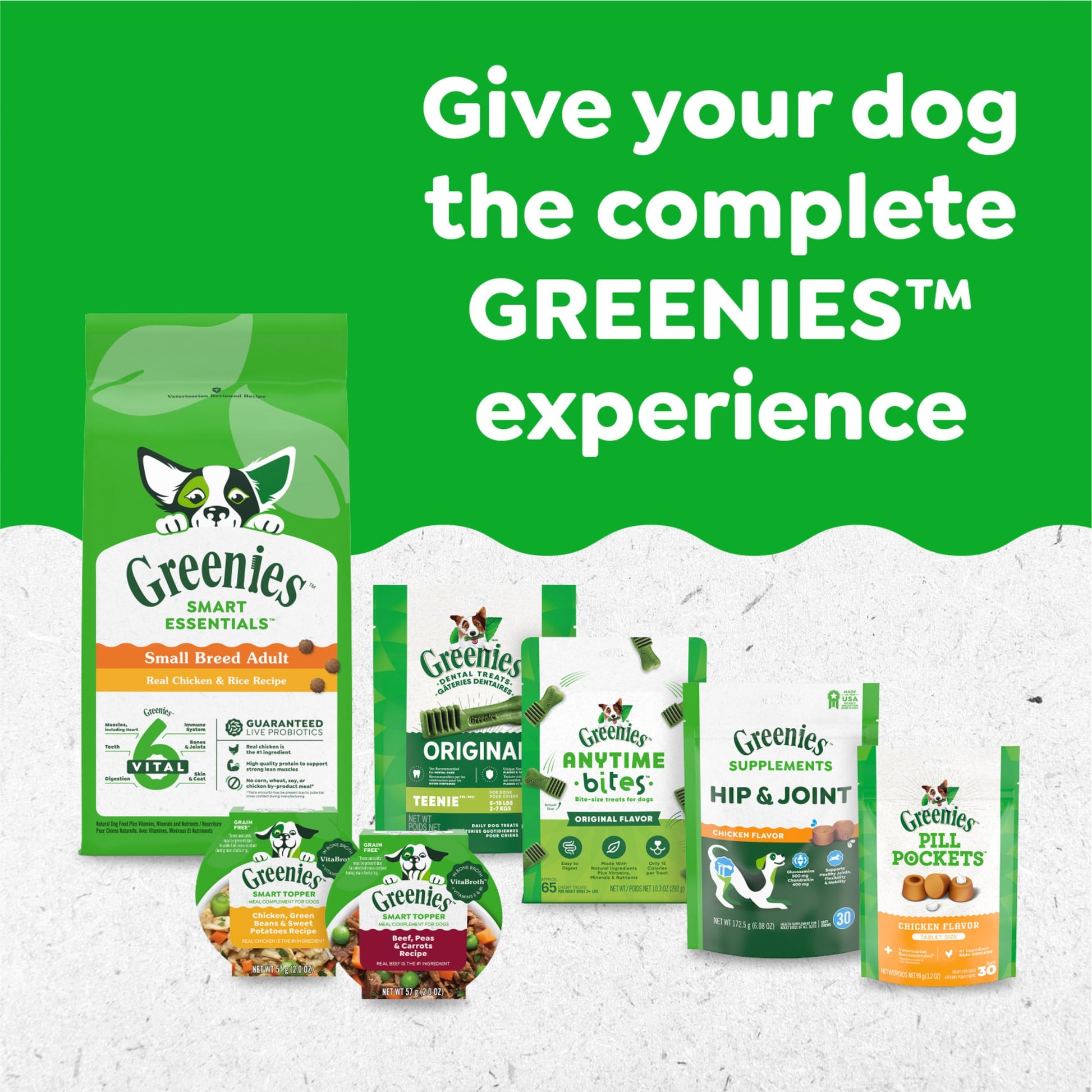 Greenies Original Regular Dental Dog Treats, 36 oz. Pack (36 Treats)