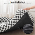 JOEJOY Orthopedic Dog Bed – Medium, Soft Plush, Non-Slip, Modern Style, Grey (30”)
