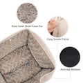 INVENHO Orthopedic Dog Bed – Medium, Soft, Washable, Non-Slip, Calming Design (25”)
