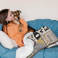 XALAZY Dog Mom Blanket – 50”x60” Throw Gift for Dog Lovers & Pet Owners