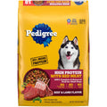 Pedigree High Protein Adult Dry Dog Food Beef and Lamb Flavor Dog Kibble, 18 lb. Bag