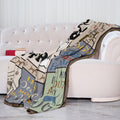 XALAZY Dog Mom Blanket – 50”x60” Throw Gift for Dog Lovers & Pet Owners