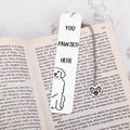 Golden Retriever Dog Bookmark – Metal Page Marker Gift for Dog Lovers & Bookworms