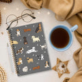 Dog Lover Journal – Cute Puppy Spiral Notebook for Women, Men & Students (5.5x8.3”)