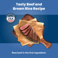Blue Buffalo Dog Food – 5 lb – Beef & Brown Rice Supports Strong Muscles · Natural Ingredients