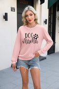 Dog Mom Sweatshirt – Cute Graphic Pullover for Women & Puppy Lovers