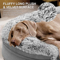 Orthopedic Dog Bed – XL – 3.7” Thick Egg-Crate Foam Joint Support · Washable Cover · Ideal for Seniors & Recovery