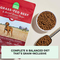Open Farm Dog Food – 11 lb – Grass-Fed Beef & Grains 90% Animal Protein · Non-GMO Superfoods