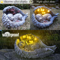 Solar Dog Garden Statue – LED Yard Décor for Patio, Balcony & Outdoor Spaces