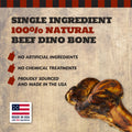 THE COUNTRY BUTCHER Giant Dog Bone – Natural Treat for Medium & Large Dogs (1-Pack, USA Made)