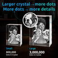 ArtPix 3D Crystal Photo – Personalized Dog Memorial Gift with Custom Laser Engraving - Fenidog