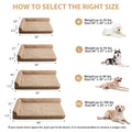 BFPETHOME Dog Bed – Large – Orthopedic Sofa Style Waterproof Liner · Washable Cover · Nonskid Bottom - Fenidog