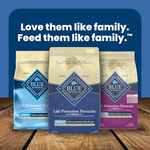 Blue Buffalo Dog Food – 30 lb – Chicken & Brown Rice Supports Strong Muscles · Natural Ingredients - Fenidog