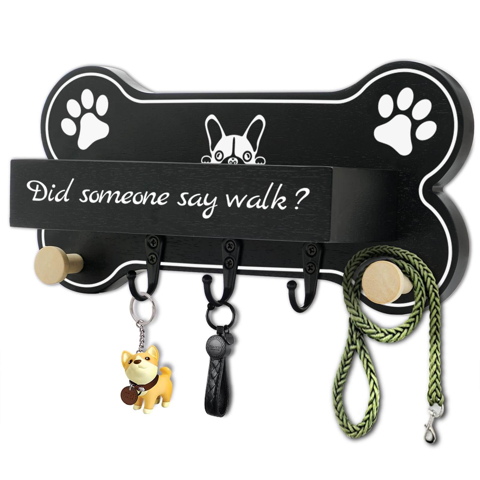 Bone - Shaped Dog Key Holder – Wall Organizer & Gift for Dog Lovers - Fenidog