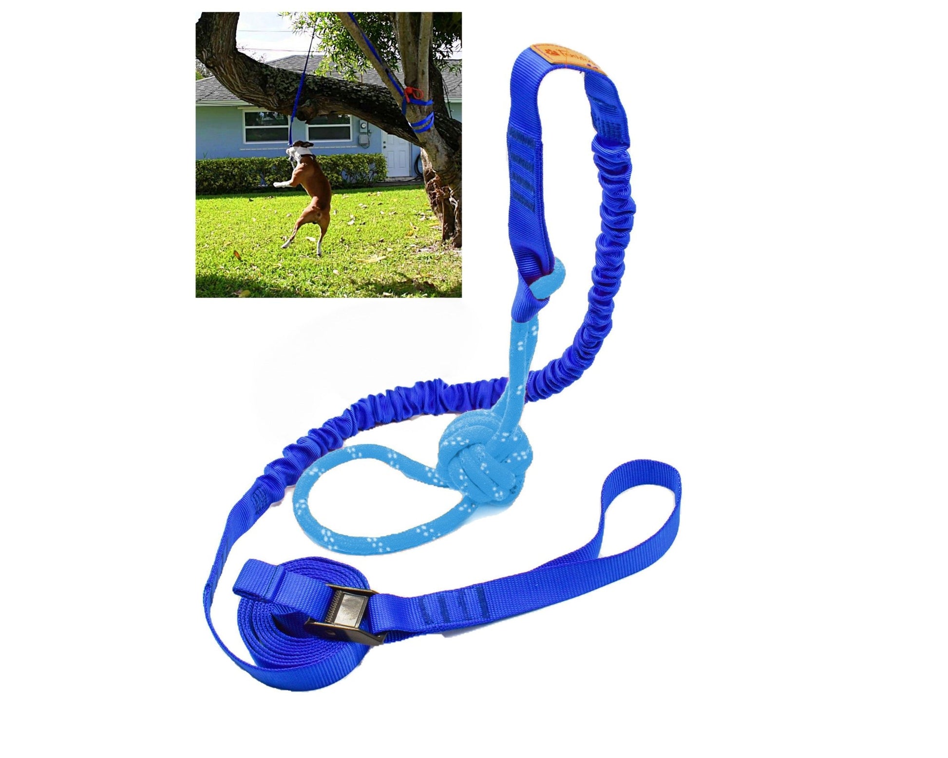 FENIDOG Bungee Hanging Tug Toy – For Indoor & Outdoor Play | Durable, Safe & Fun for All Dogs - Fenidog