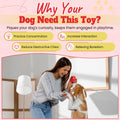🦉 Fenidog Ollie the Owl™ – Eco - Friendly Rubber Treat Dispenser Toy - Fenidog