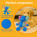 FENIDOG Plush Elephant, Dog Toy – Squeaky, Soft & Durable for All Breeds - Fenidog