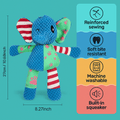 FENIDOG Plush Elephant, Dog Toy – Squeaky, Soft & Durable for All Breeds - Fenidog