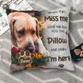 Funnylife Personalized Pet Memorial Pillow – Custom Photo Remembrance Gift for Dog or Cat Loss - Fenidog