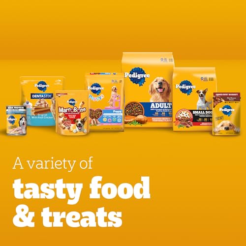 Pedigree High Protein Adult Dry Dog Food Beef and Lamb Flavor Dog Kibble, 18 lb. Bag - Fenidog