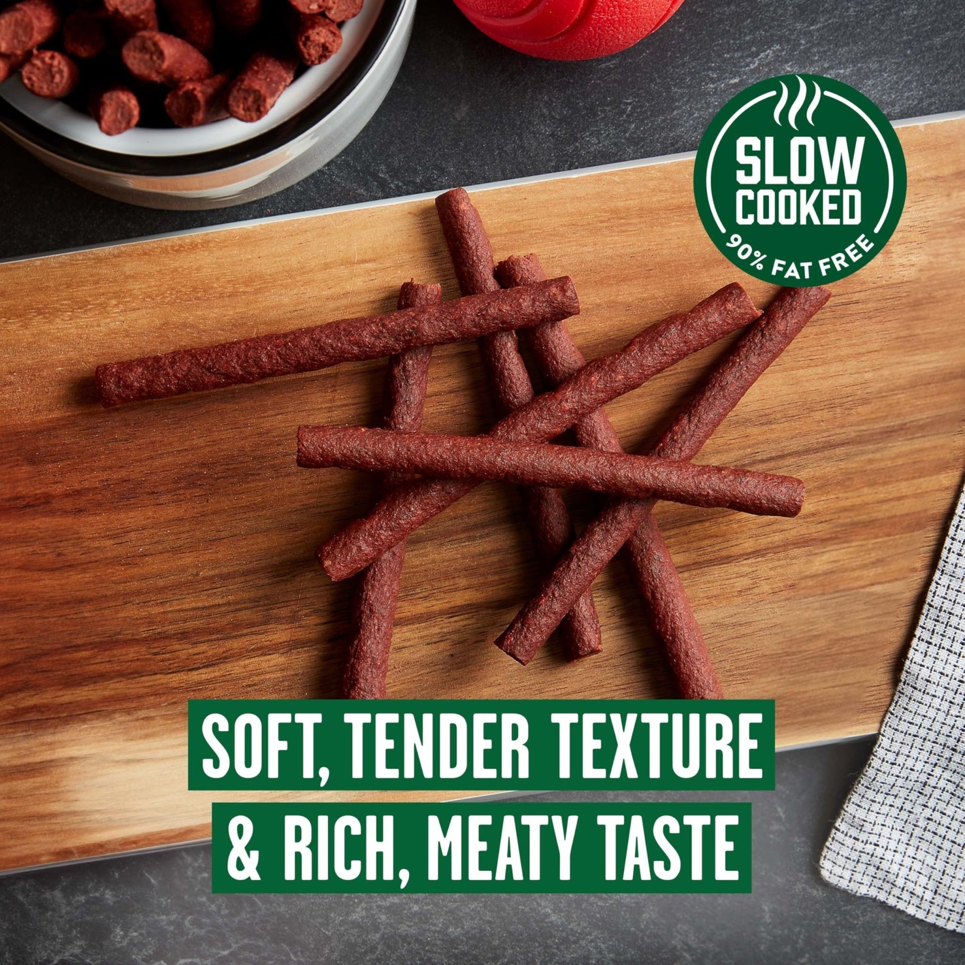 Pup - Peroni Dog Treats, Lean Beef Flavor, 38 Ounce, Made with Real Beef, 90% Fat Free - Fenidog