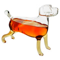 The Wine Savant Labrador Dog Decanter – 500ml Glass for Wine, Whiskey or Liquor - Fenidog
