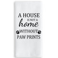 TNUW Dog Kitchen Towels – 16”x24” Paw Print Tea Towels for Home Décor & Gifts - Fenidog